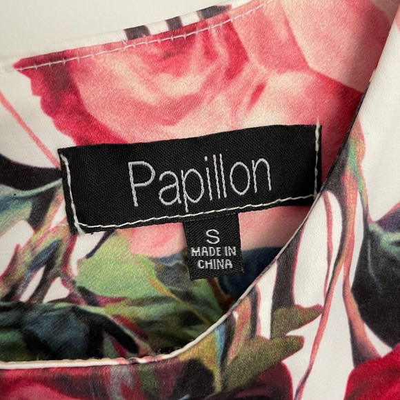 Papillon Floral Fit and Flare Dress - Picture 5 of 5